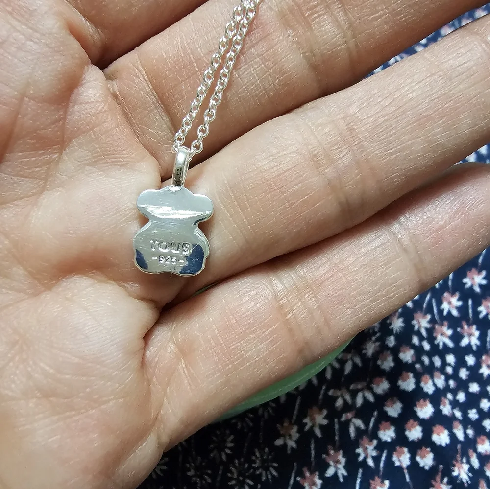 Tous New! Colors Neckace & Quartz Bear Pendant - Picture 6 of 7